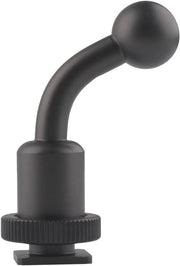 Adattatore tripode magnetico per smartphone, L, 17 mm fino alla calza e 1/4 pollice con avvito magnetico interno