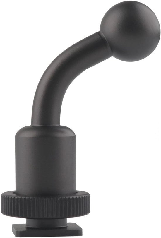 Adattatore tripode magnetico per smartphone, L, 17 mm fino alla calza e 1/4 pollice con avvito magnetico interno