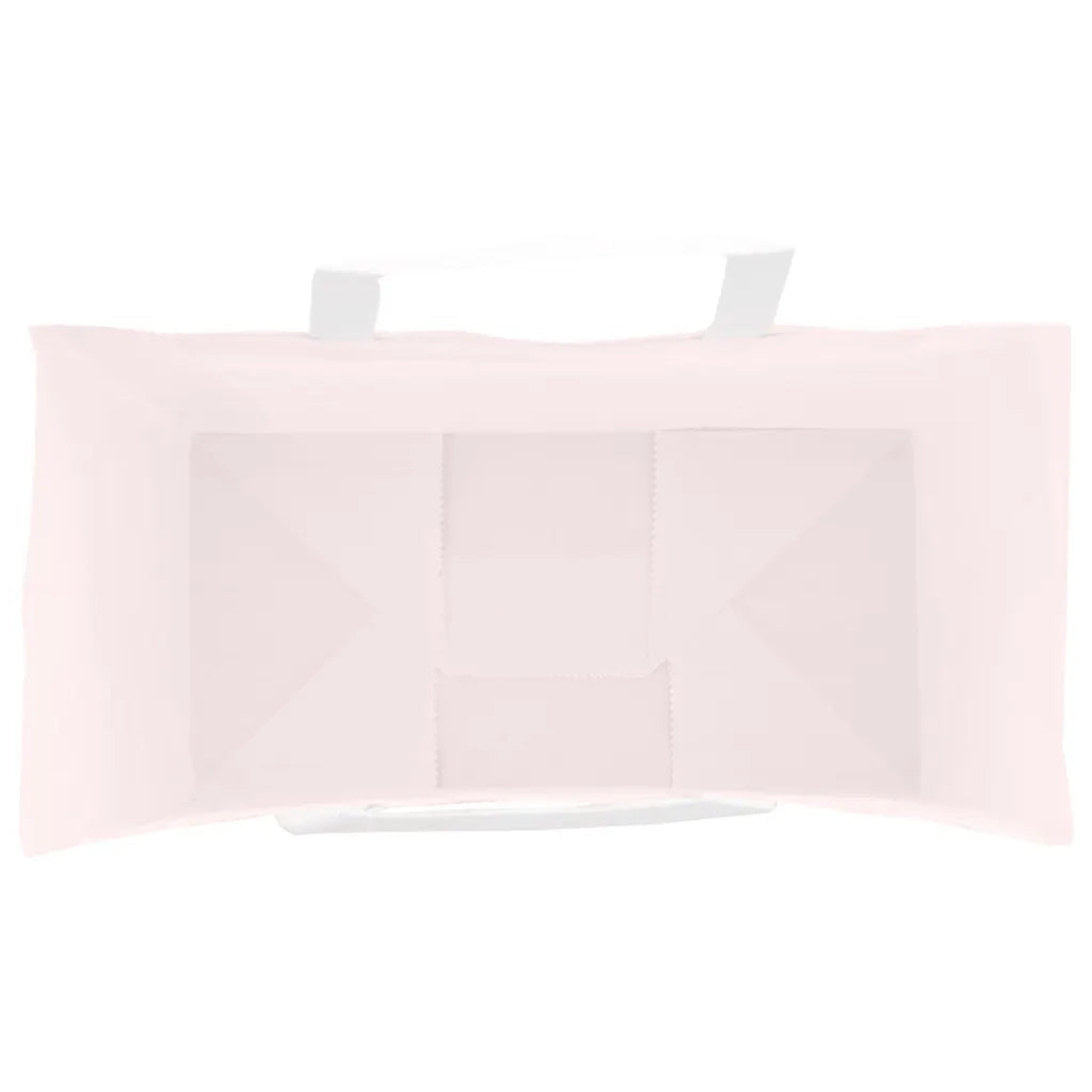 Sacchetti di Carta 250 pz con Manici Rosa 21x11x31 cm
