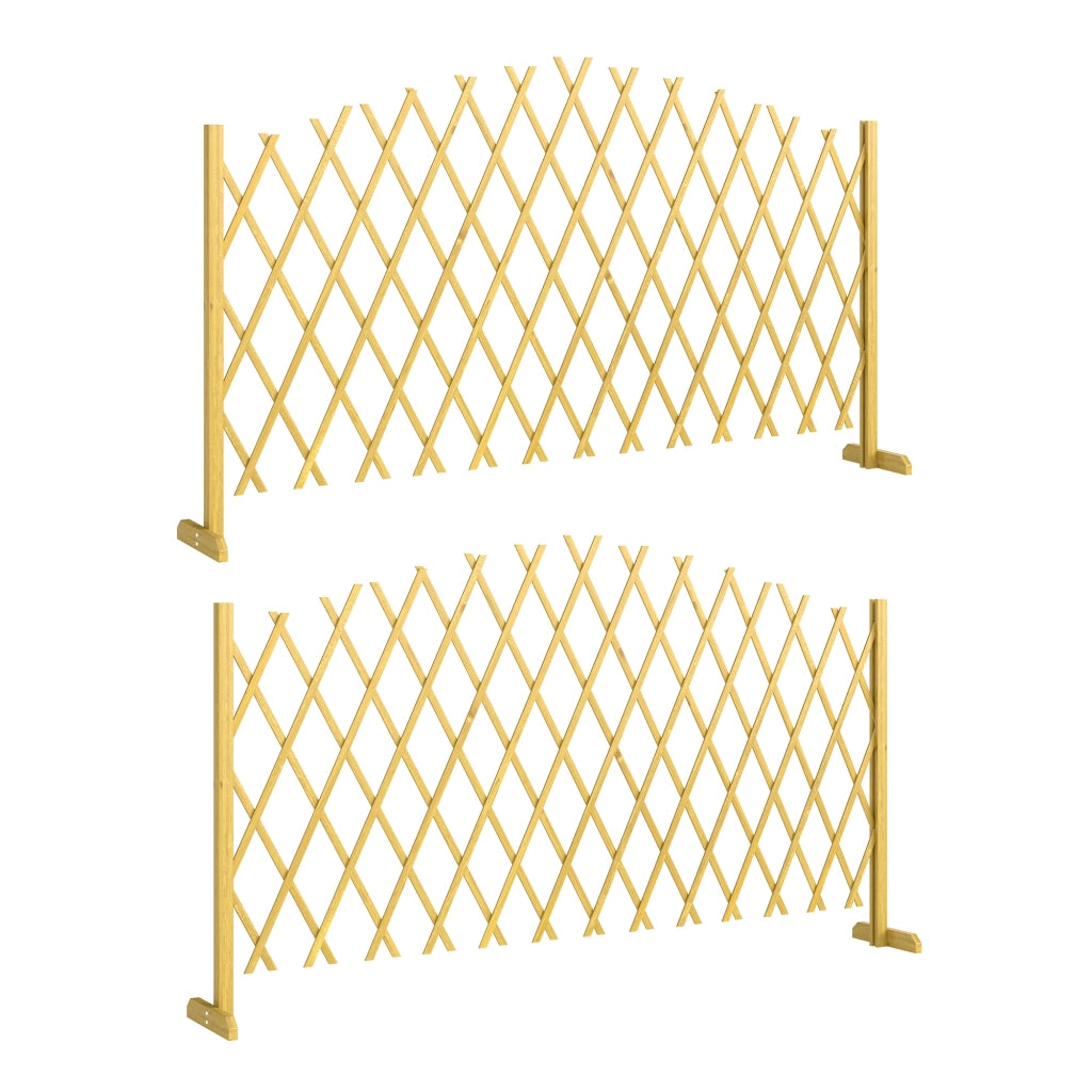 Barriere Estensibili in Legno di Pino ¨C zephmum ¨C 180x30x103 cm