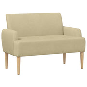 Loveseat con bottoni imbottiti Grigio Verde Chiaro 42041792