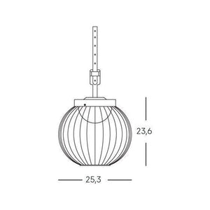 Lampada Portatile Contemporanea Cage Metallo Bianco E Termplastico 20W Led 3000K