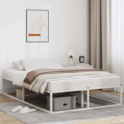 Giroletto senza Materasso Bianco 120x200 cm in Metallo 4017424