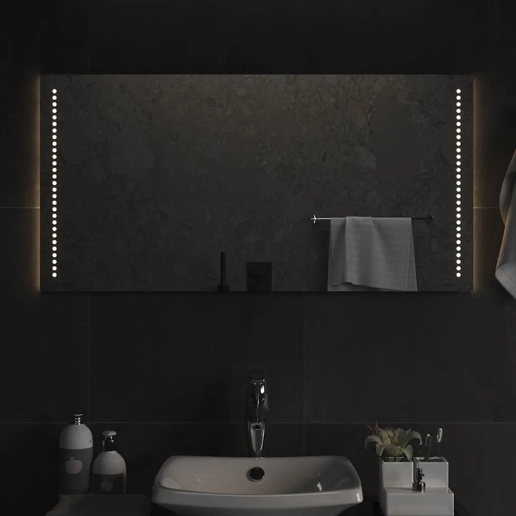 Specchio da Bagno con Luci LED 100x50 cm cod mxl 67598