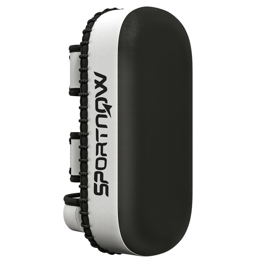 Colpitore Boxe Muay Thai Imbottito Braccio ¨C zephmum ¨C Nero PU EPE 38x20x18 cm