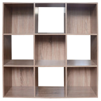 libreria modello.cubo 9 rovere cm.91x91 cod:ferx.98521