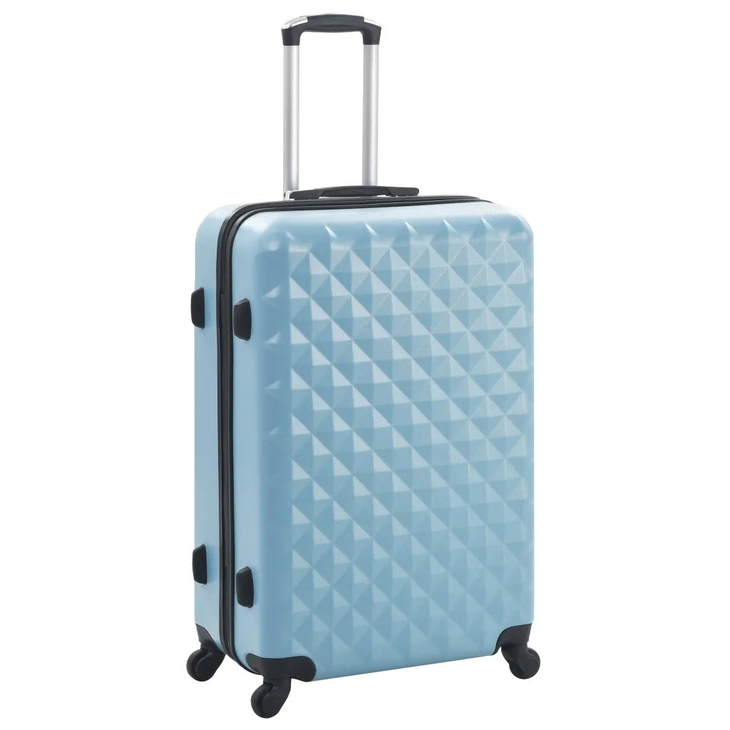 Set Trolley a Custodia Rigida 3 pz Blu in ABS CFW2631356