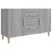 Credenza | Madia | Buffet da pranzo | Armadio da pranzo Grigio Sonoma 100x36x60 cm in Legno Multistrato