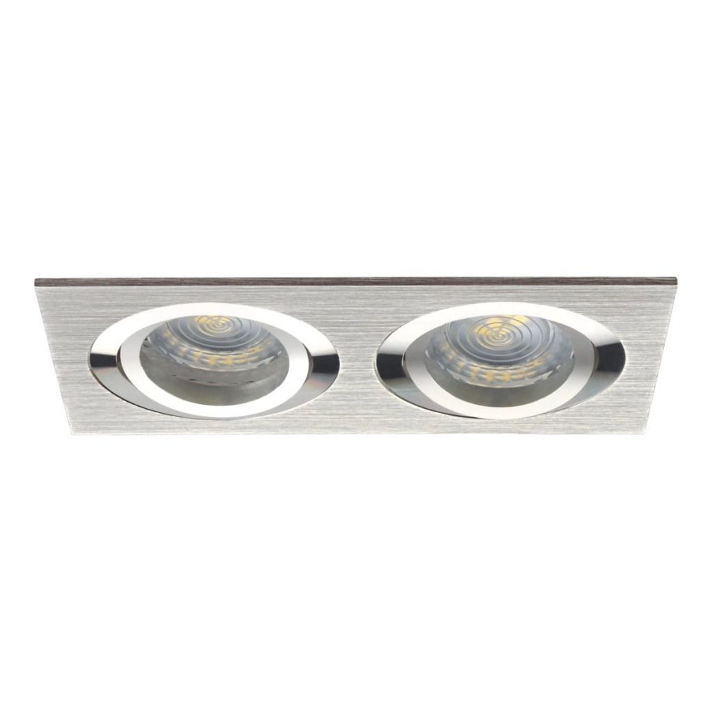 Kanlux SEIDY 18282 faretto incasso 2 luci cromo 12V