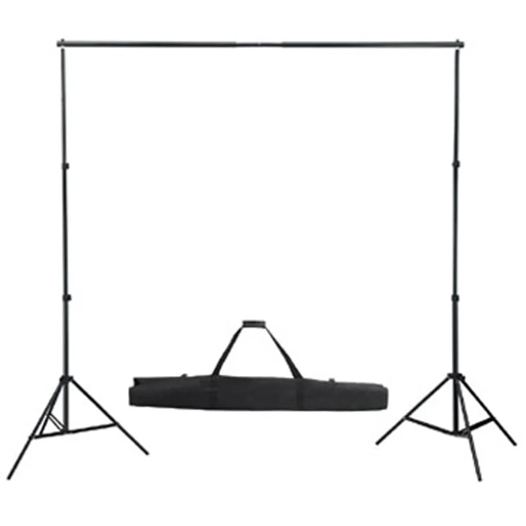 Set Studio Fotografico Fondale Verde 600x300 cm e Luci 160178