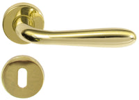 maniglia con rosetta agnone oro cod:ferx.98538