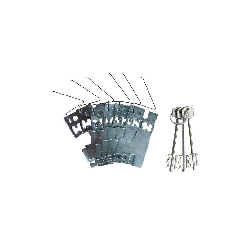 Cambio combinazione chiavi CR A.23-2000-01 – Ambidestra 92 mm – Per serrature Plus