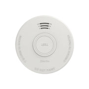 Rilevatore di Fumo 85dB con Batteria da 5 anni Certificato EN14604 Bianco Alecto