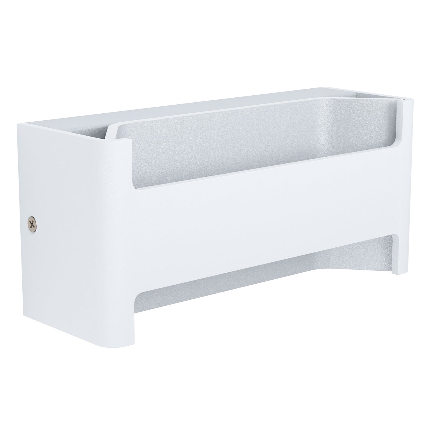 Applique Moderna Feloniche Alluminio Bianco Luce Led Integrato 10W