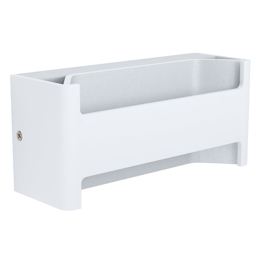 Applique Moderna Feloniche Alluminio Bianco Luce Led Integrato 10W