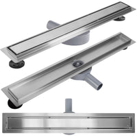 Scarico Lineare Rea Neox Pro Nickiel Brush 60