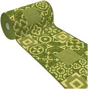 Tappeto Cucina 3D Passatoia Antiscivolo Piastrella Maiolica Verde 50x110 cm