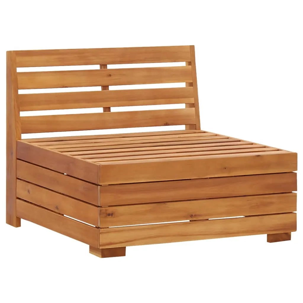 Divano da Giardino a 2 Posti e Cuscini-Sofa da Giardino-Divano da esterno Legno Massello di Acacia 711242