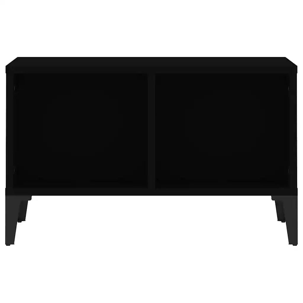 Tavolino da salotto | Tavolino da caff¨¨ | Tavolino da Soggiorno Nero 60x50x36,5 cm in Legno Multistrato