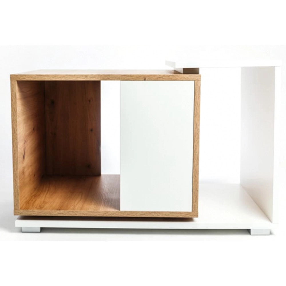 Diversa Cabinet Duo Forest White cm74x45x50h - supporto double face per High Terrarium