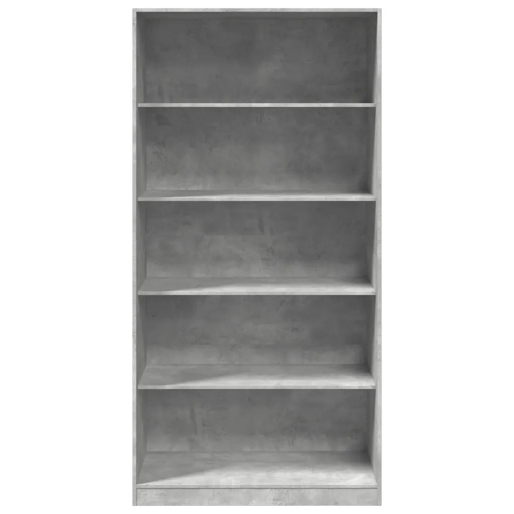Armadio Grigio Cemento 100x50x200 cm in Legno tecnico 3307732