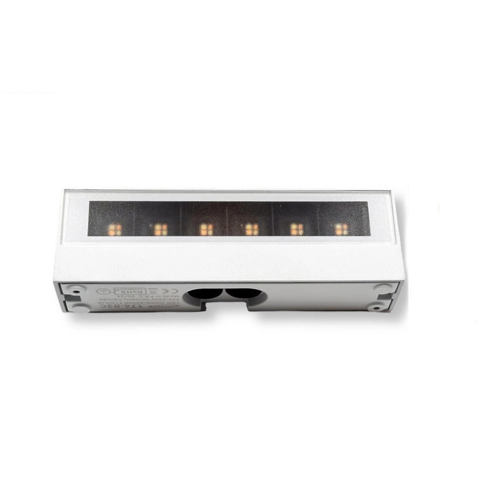 Trade Shop - Applique Led Da Esterno A Doppia Emissione 14 Watt Cct 3 Tonalità Di Luce Ip65 176-3c -