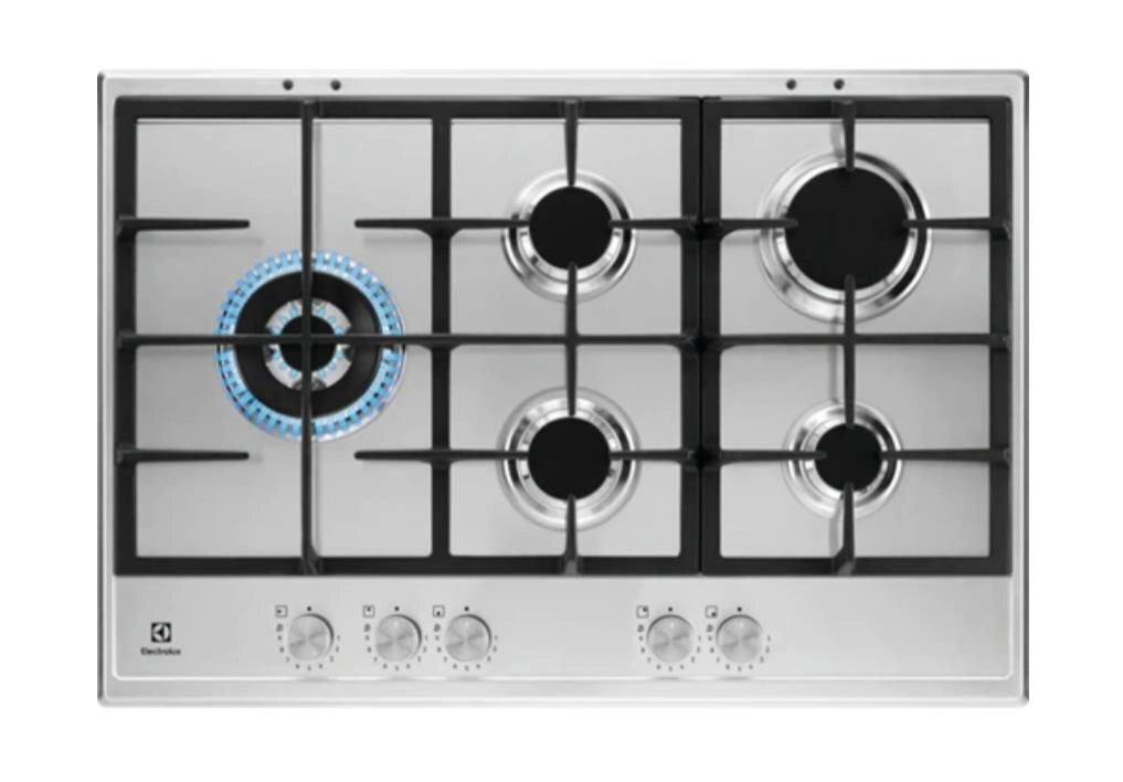 Electrolux KGS7566S2X Piano cottura a gas Serie 600 Slim Line 75cm