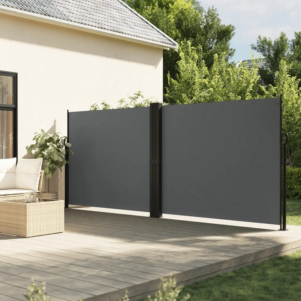 Tendada Sole Laterale Retrattile Antracite 180x1000 cmcod mxl 114836