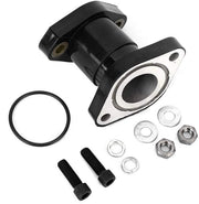 Adattatore carburatore - Pezzo di aspirazione - Adattatore di scarico - Alta qualità - Idoneo per Big Bear 350 - Prestazioni ottimali - 1987-1998
