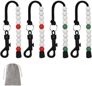 Contatore di Colpi da Golf 4 pezzi - Tas di Stoccaggio - Materiale Sostenibile - Contatore di Colpi da Golf con 4 pezzi