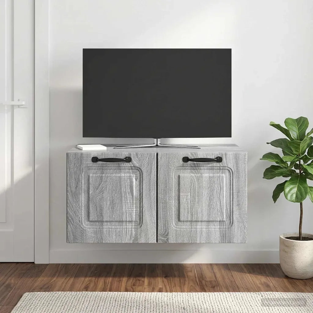 Mobile Porta TV da Muro Grigio Sonoma 59,5 x 41 x 30 cm 899361