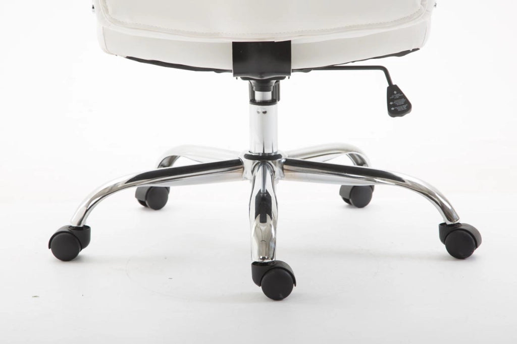 Sedia ufficio VAUD XL in similpelle bianco