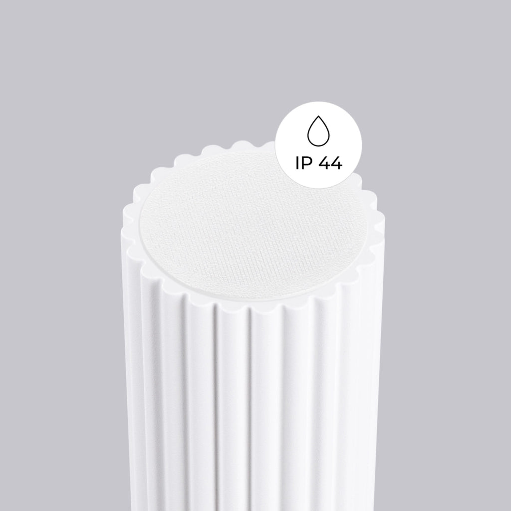 Spot soffitto Pure Lume SFERA bianco sfera vetro IP44 G9 8W