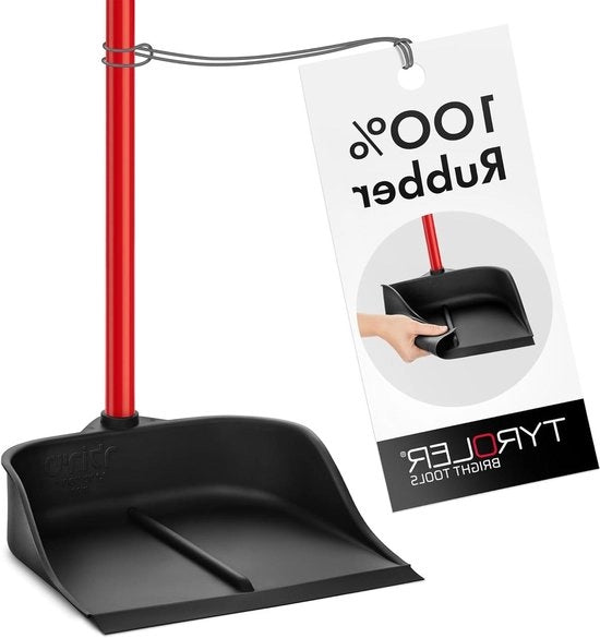 Stoffa magica con steel - Costruzione robusta a 100% di gomma naturale - 105 CM Stoffa con steel lunga - Disegno verticale - Adatto a ogni spazzola/cestino per spazzatura