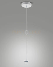 3804-41-102 MONTATURA BIANCA COMPLETA CCT 2700K - 3000K - 4000K - 8W - 750 lm 1 LUCE D.13CM DIMMERABILE