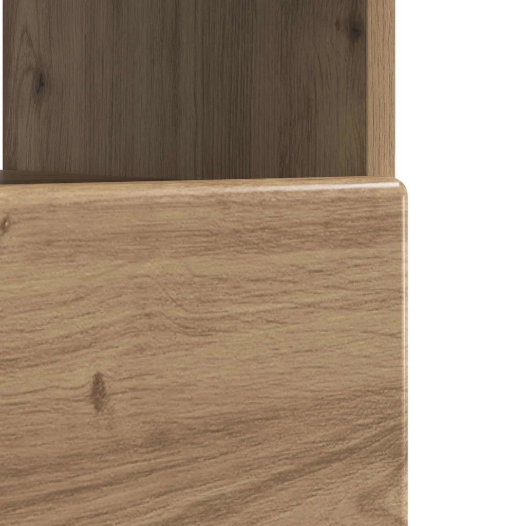 Mobile TV LED Rovere Artigianale Legno ingegnerizzato 897654