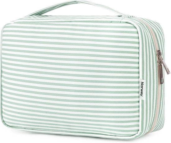 Toilette per Donna e Uomo - Utilizzo Sospeso - Strisce Zaffiro-Mint