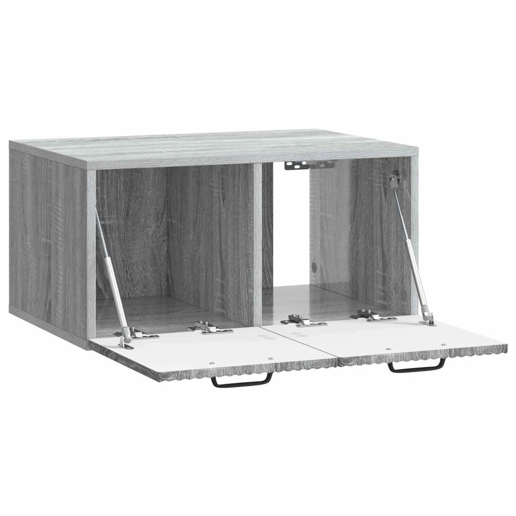 Mobile Porta TV da Muro Grigio Sonoma 59,5 x 41 x 30 cm