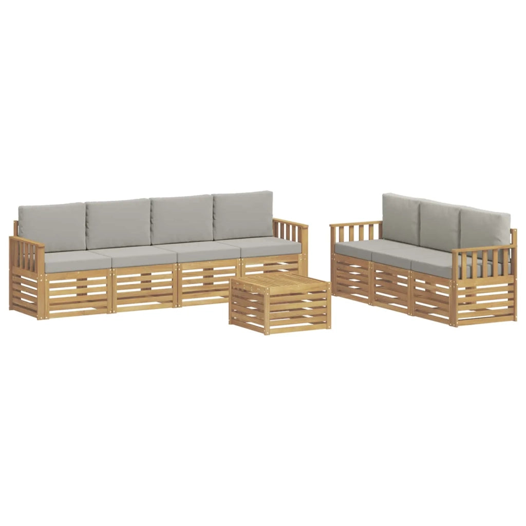 Set divani Legno di Acacia Massello