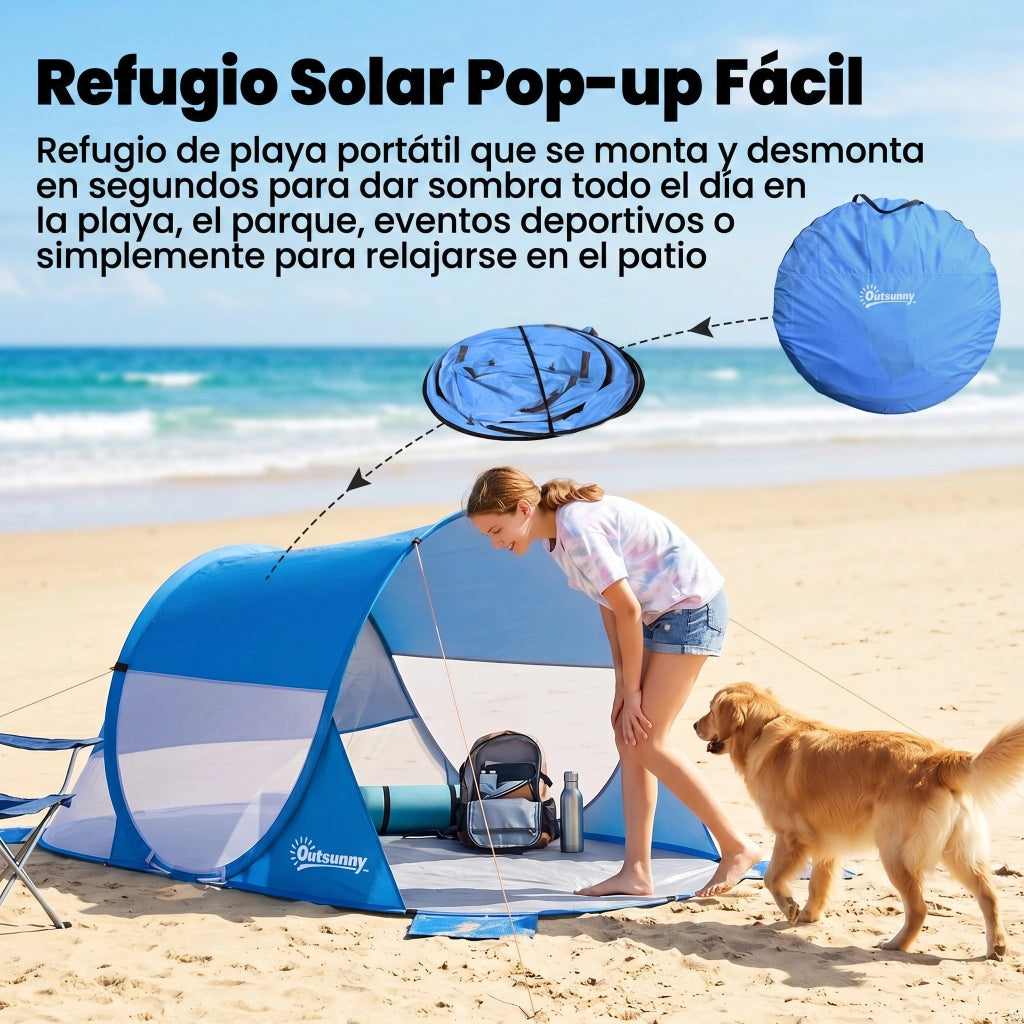 Carpa da Giardino ¨C Zephmum ¨C 200x120x90 cm Blu