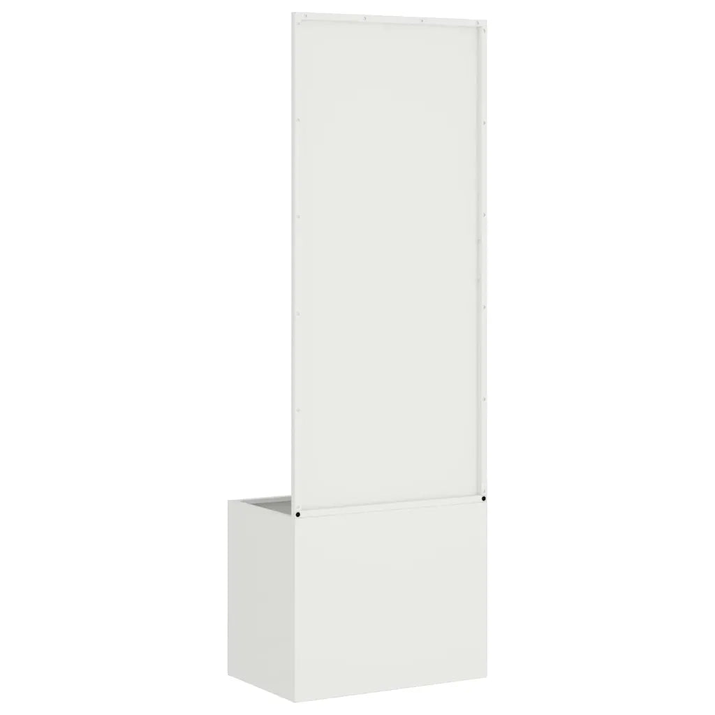 Schermo per privacy in giardino Traforo Bianco 50 x 32 x 150 cm 876442