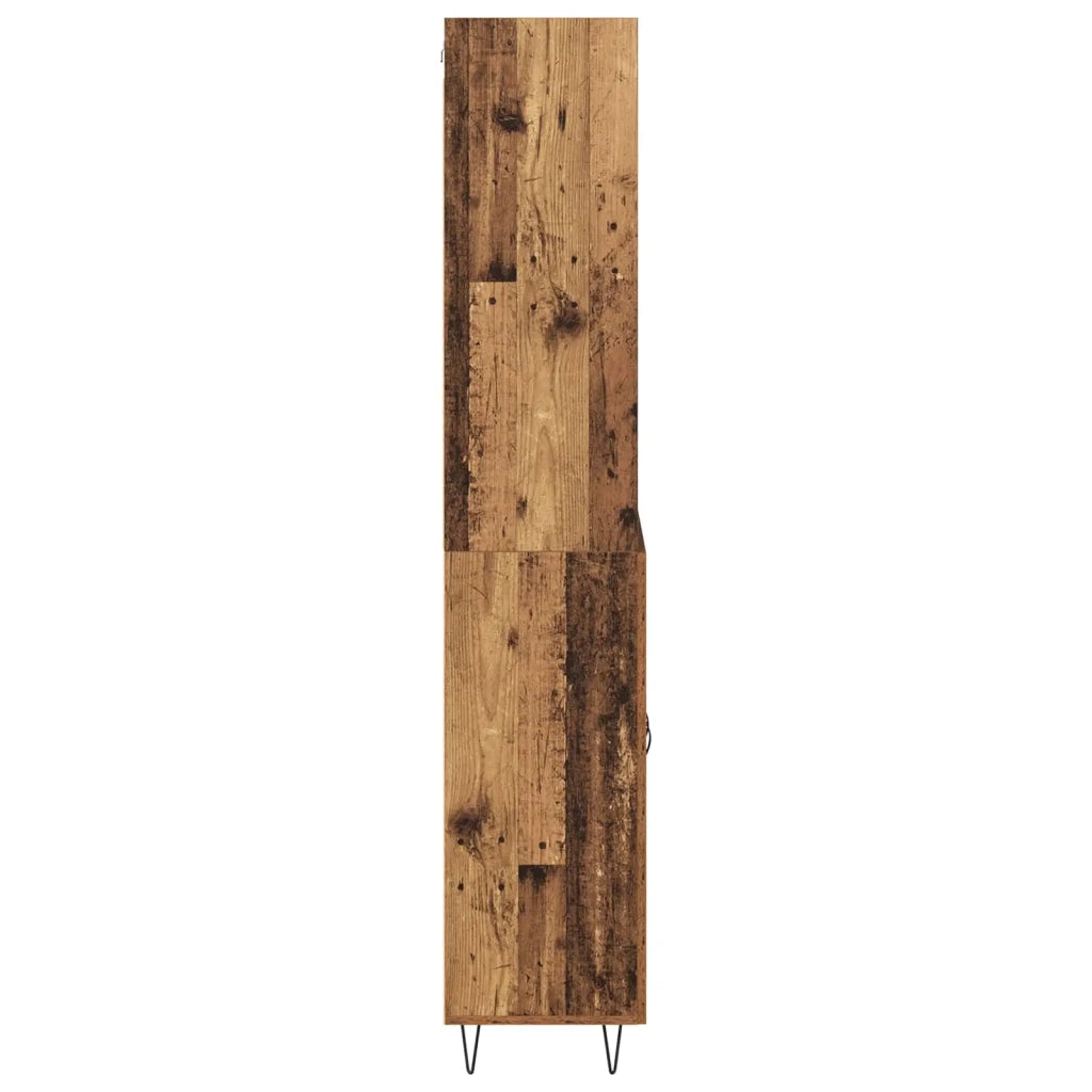 Credenza 2 pcs Legno vecchio Legno multistrato 3415821