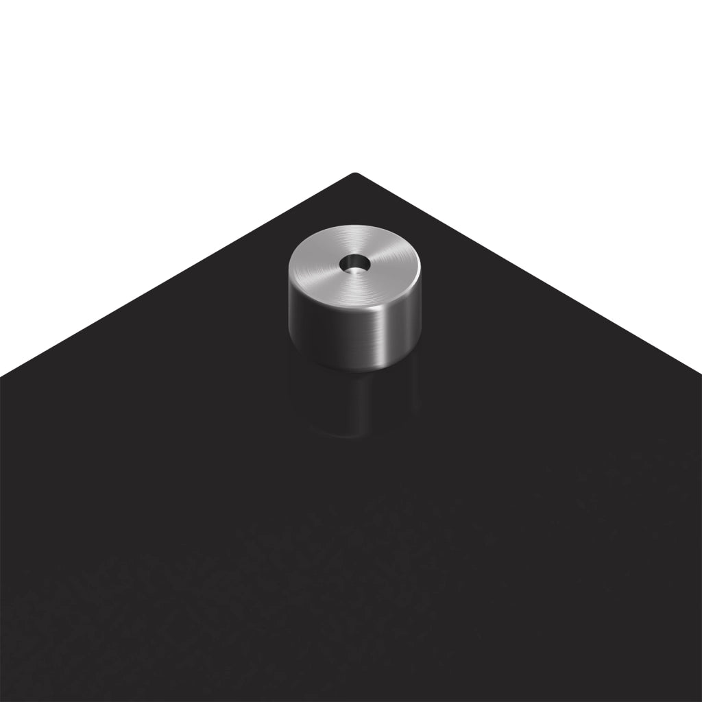 Schienale cucina  Nero 110x60x0,6 cm in vetro temperato