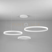 CRISEIDE SS/3D - LAMPADARIO A SOSPENSIONE 3 LUCI BIANCO A LED 3000K 6700LM 125W(35W+40W+50W) DIMMERABILE