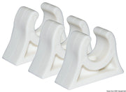 Clip bianca per tubi 22/24 mm