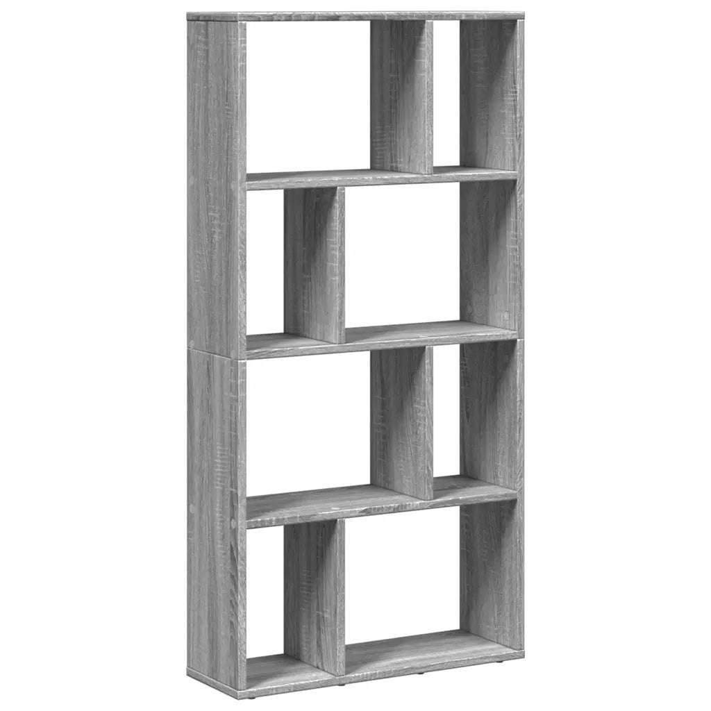 Libreria Grigio Sonoma 60x20x120,5 cm in Truciolato 858152