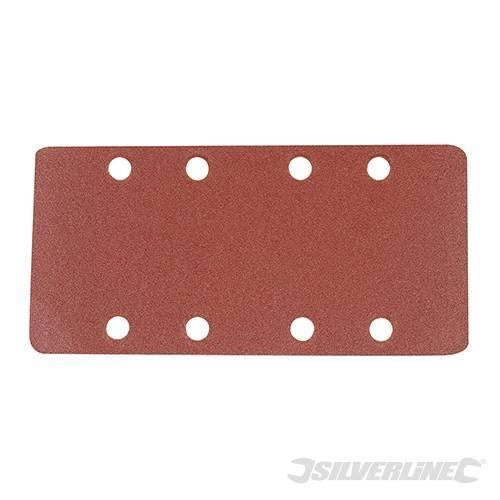 Fogli abrasivi forati 1/3 a fissaggio a strappo in ossido di alluminio nuovo varie grane - Grana 60