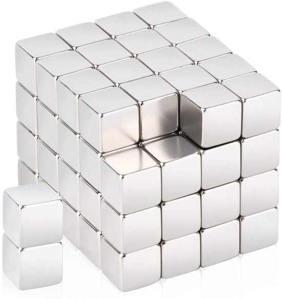 Set di 80 magneti per lavagna, magneti 8 x 8 x 8 mm, magneti mini forti, magneti neodymium extra forti per lavagna del frigorifero, magneti per lavagna bianca, magneti per lavagna whiteboard
