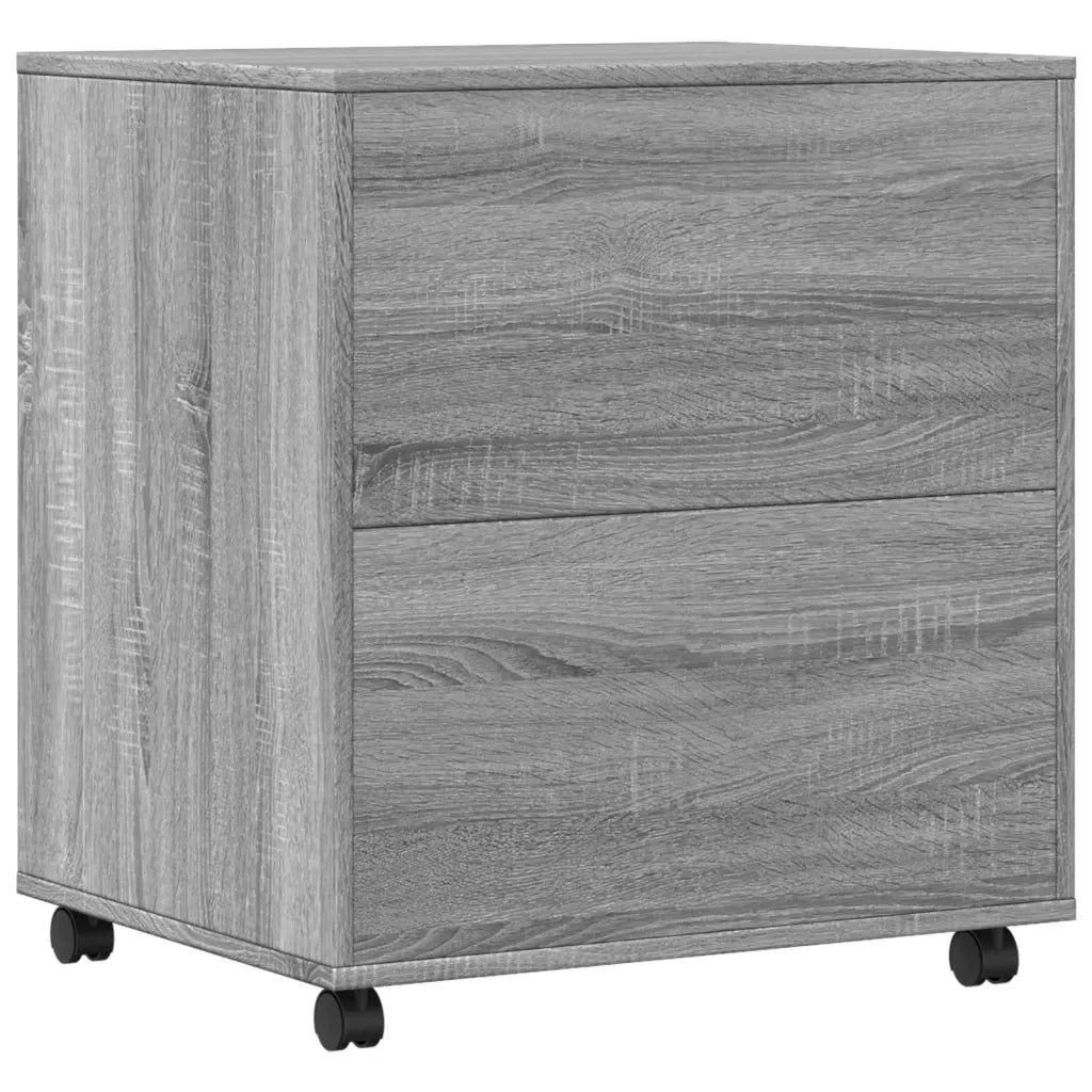 Supporto per Stampante con Ruote Grigio Sonoma 60x50x67 cm CFW1511721