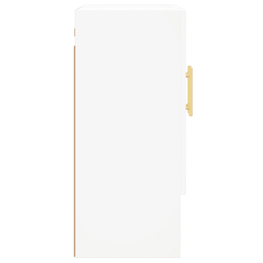Armadietto a Muro | Mobile a Parete Bianco 60x31x70 cm in Legno Multistrato